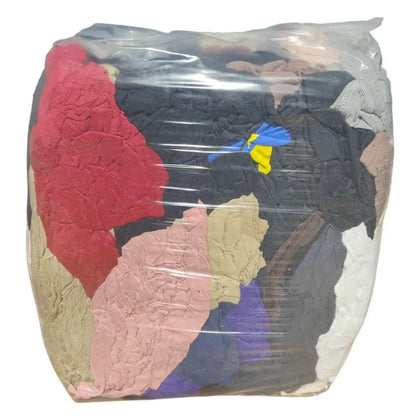 Strofinacci in maglia colorati, balla da 10 kg