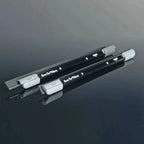 Schwarze ergotec ninja utility knives mit silbernen klingen und weißen kunststoffgriffen im unger ergotec ninja fensterwischer 40° en design