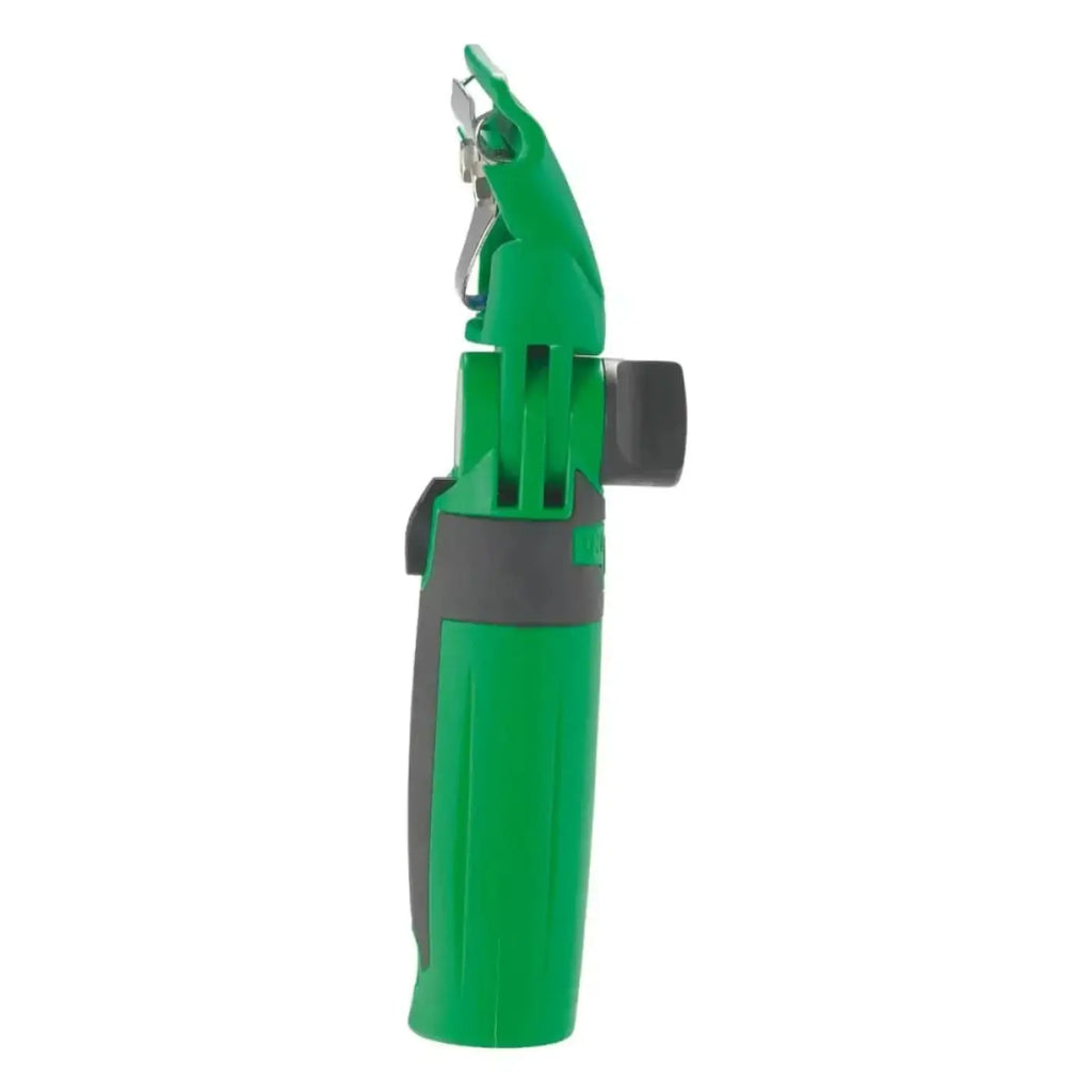 Unger ergotec swivel loc fensterwischer griff mit grünem kunststoffgriff, metallklinge und schwarzer akzentgriffzone