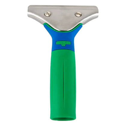 Unger green label grif gts h0 mit grünem und blauem ergonomischem griff und edelstahlklinge für fensterreinigung