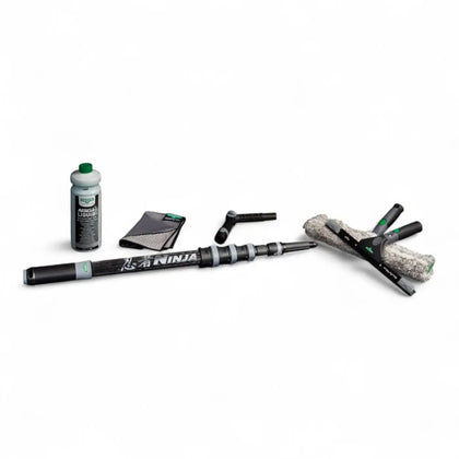 Set di aste in carbonio 6in1 UNGER NINJA AKN19 per la pulizia dei vetri