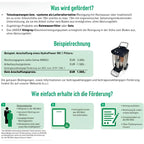 Schwarzes und silbernes unger stingray glasreinigungssystem mit griff für effiziente bodenreinigung uh35g karbonstange