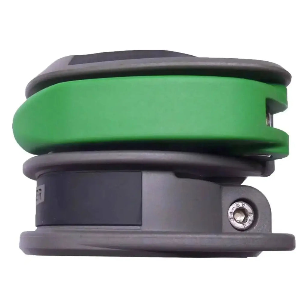 Unger nlite smart lock klammer kompakter grün grauer handlicher schloss mit kreisförmigem design und grünem band