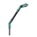 Unger nLite Winkeladapter-Set NGS mit grauem und grünem Gelenkarm in karbonfaseroptik und verstellbaren Gelenken
