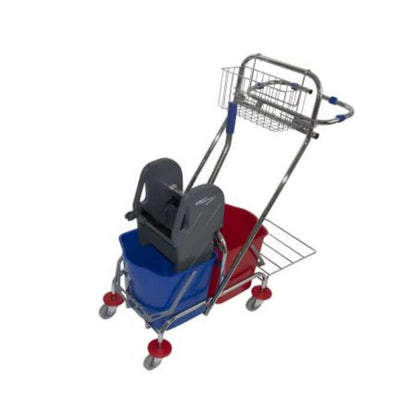 Carrello con 2 secchi da 17 litri Clean Track - Duo 217