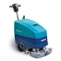 Teal und blaue wetrok mambo pro bodenreinigungsmaschine mit schwarzem griff und grauem reinigungskopf