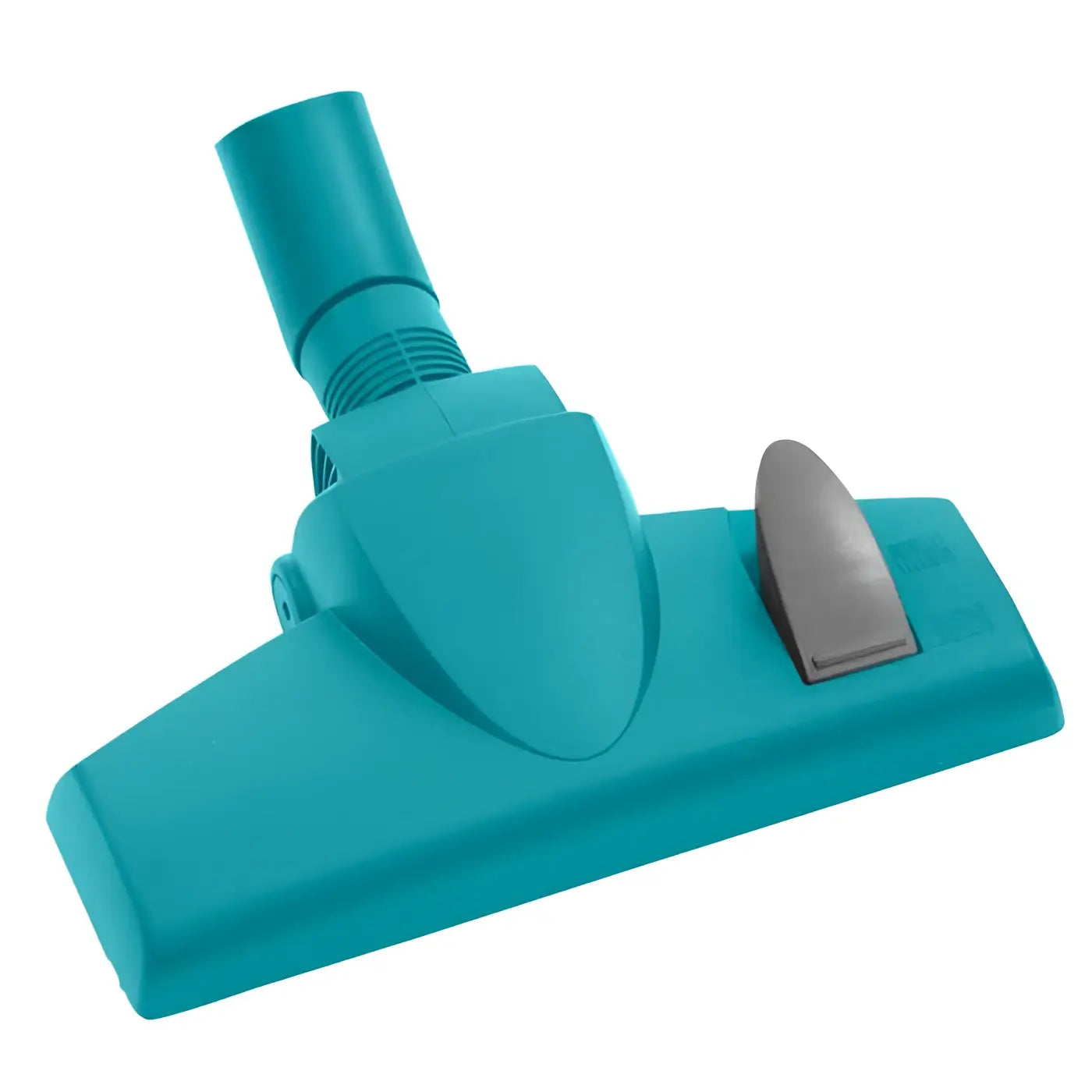 Tealfarbener wetrok kombidüse basic bodenaufsatz mit grauem kunststoff-fugendüse seitlich angebracht