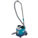 Teal und grauer wetrok monovac comfort 6 nasssauger mit flexiblem schlauch, metalgriff und rollenbasis