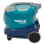 Teal und navy blauer wetrok monovac comfort 6 nass-trocken staubsauger mit grauen akzenten