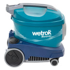 Teal und blaue wetrok monovac freedom kabelloser staubsauger mit grauen akzenten für nass- und trockenreinigung